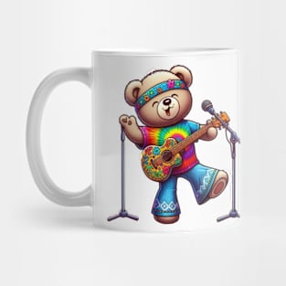 hippie music teddy Mug